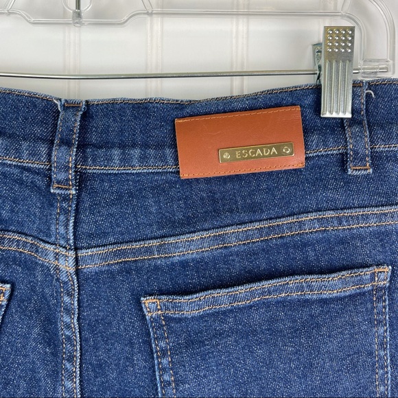 Escada J507 Cropped Flare Jeans EU 36 / US 6 - Picture 9 of 16